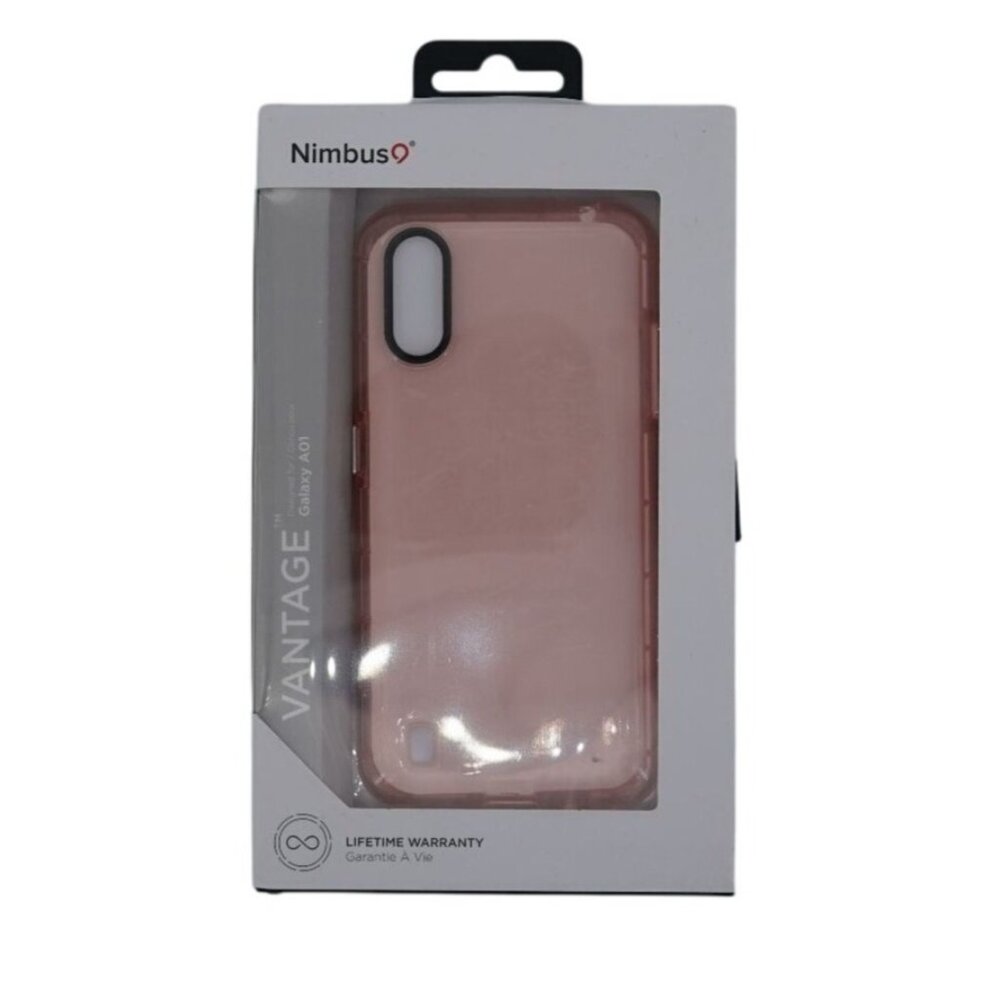 Nimbus9 Vantage Series Case for Samsung Galaxy A01 – Pink Lemonade